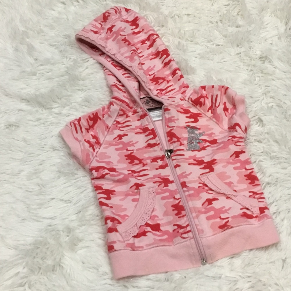 Infant Girls Juicy Couture Camo Jacket - Picture 3 of 4
